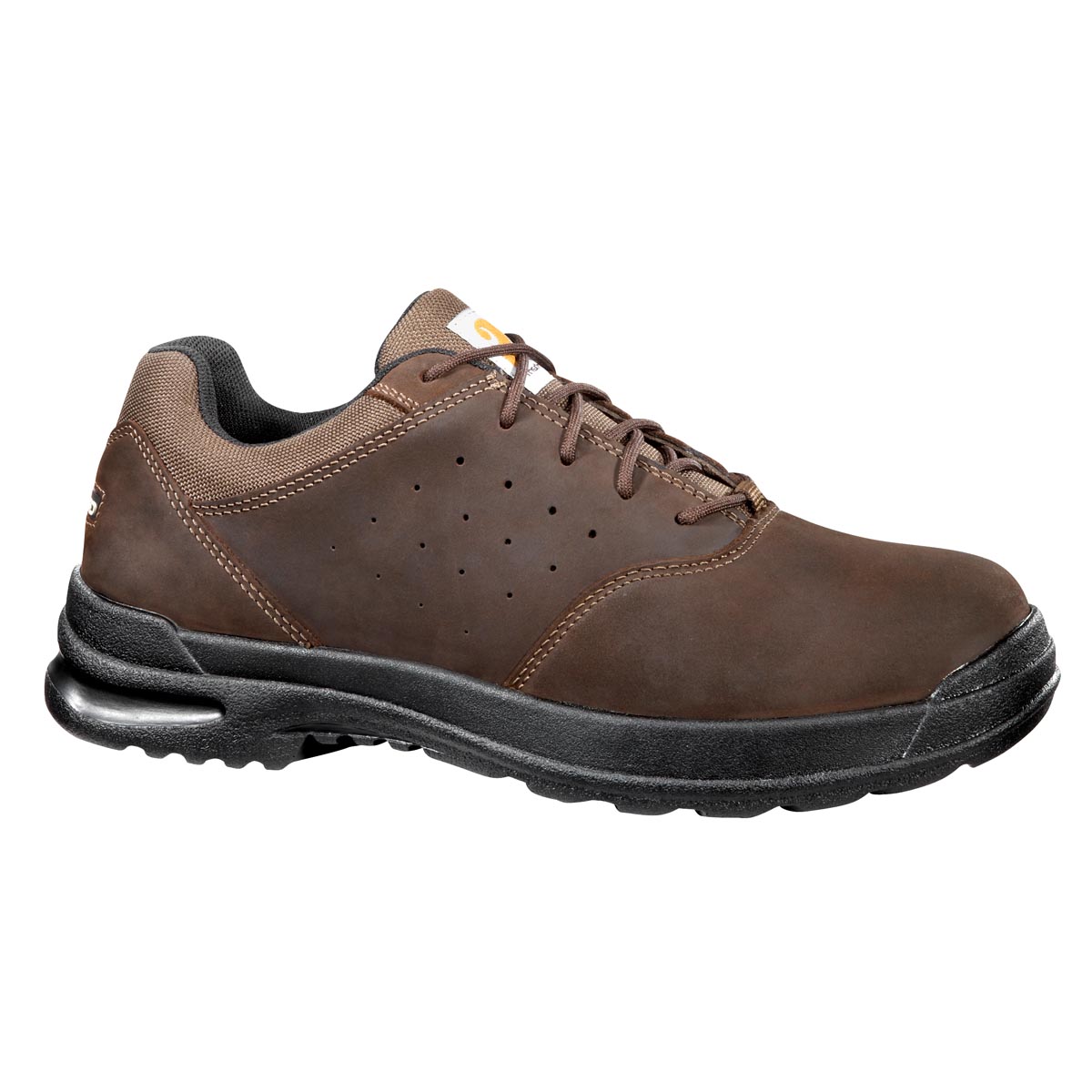 Carhartt Mens 3 Inch Dark Brown Oxford Walking Shoe