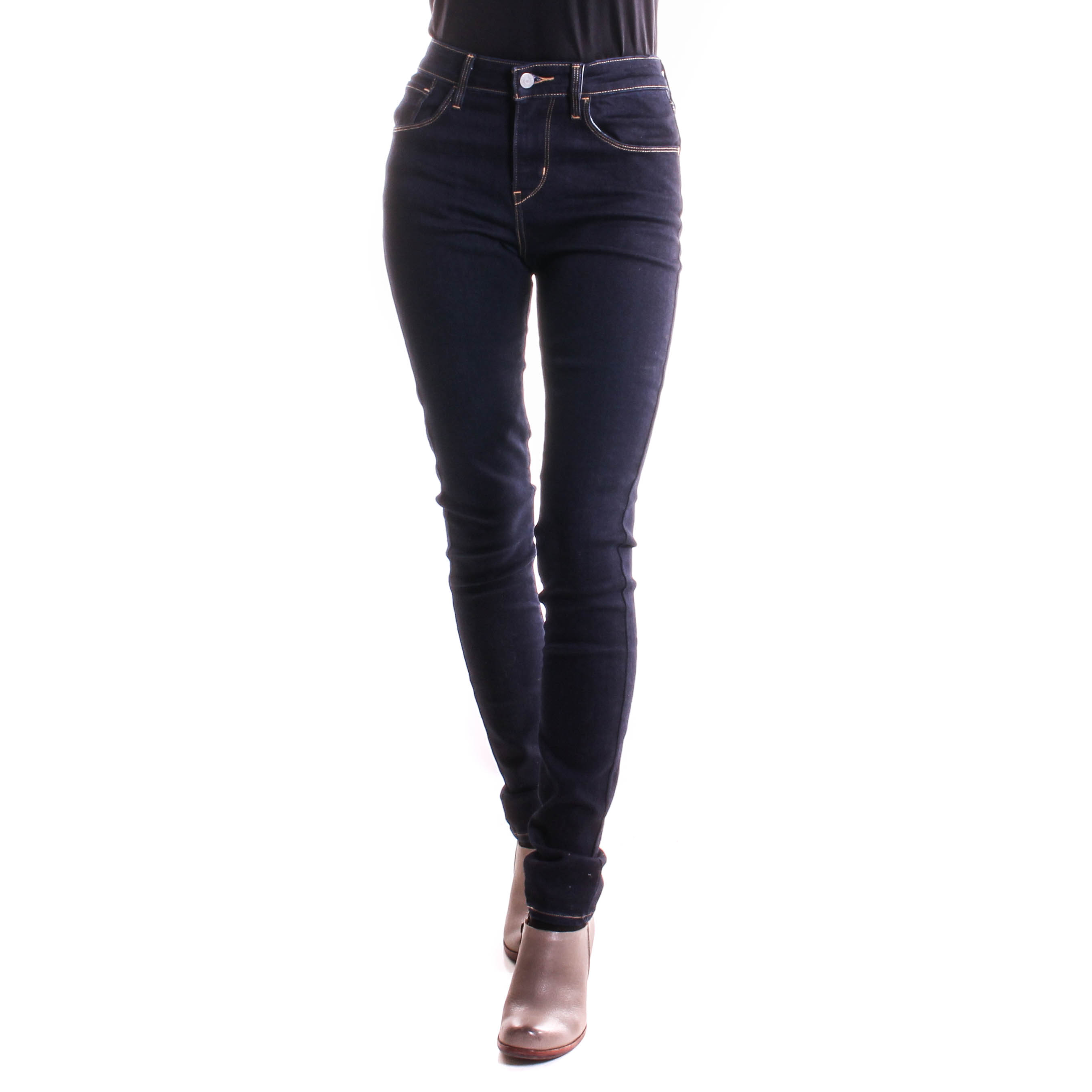 Levi Womens Hi Rise Skinny Jeans