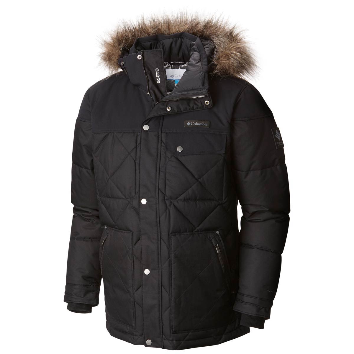 Columbia Mens Barlow Pass 550 TurboDown Quilted Jacket
