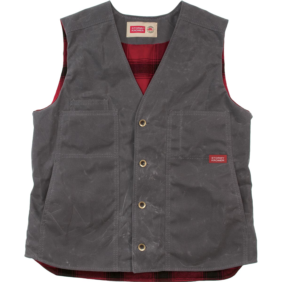 Stormy Kromer Men's Waxed Button Vest