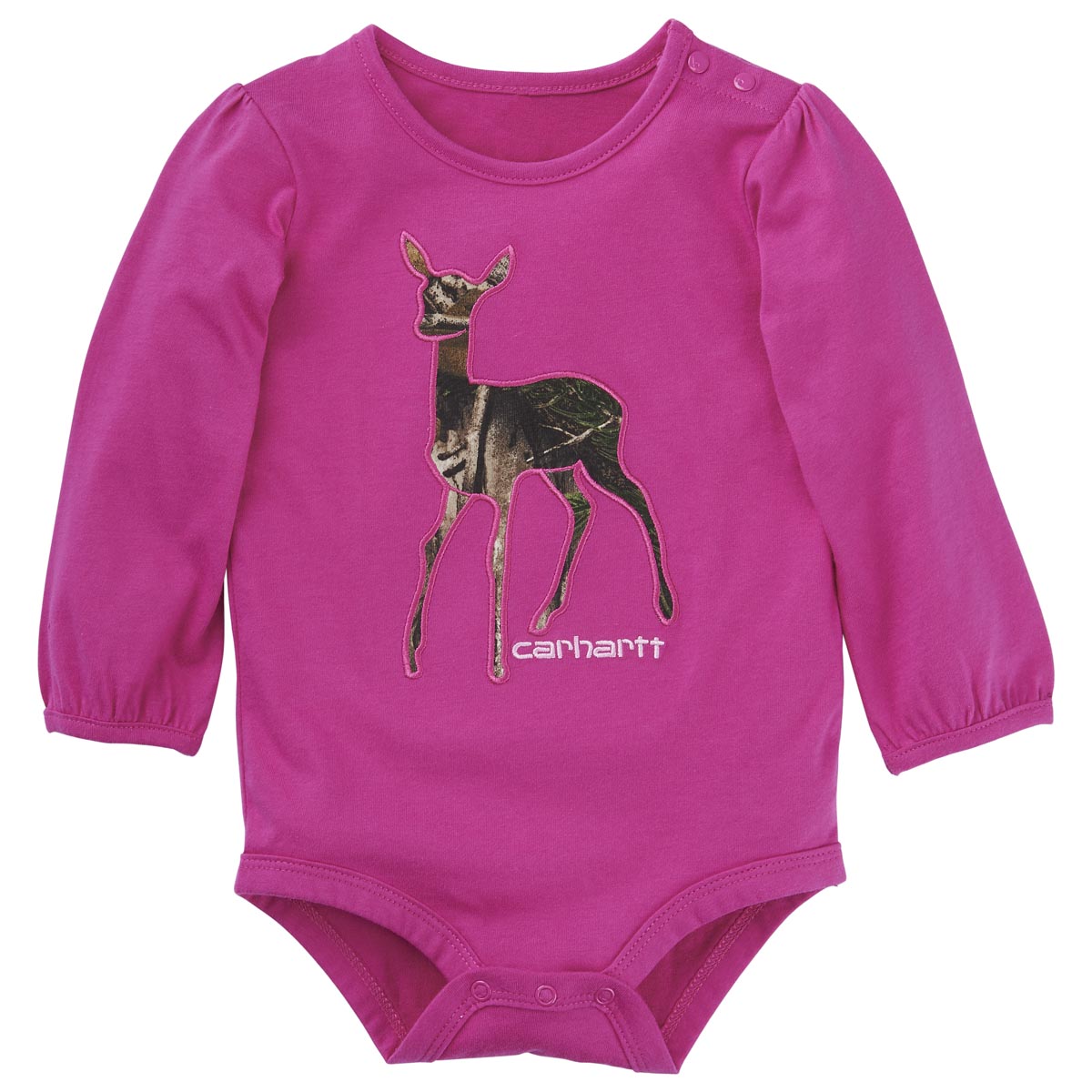 Carhartt Infant Girls' Camo Deer Bodyshirt