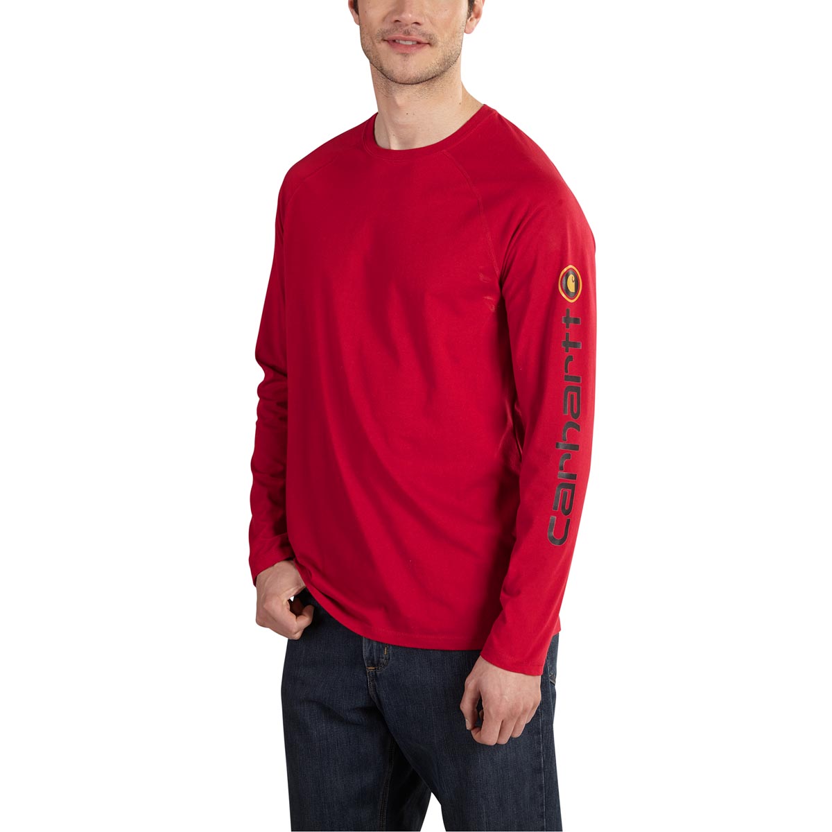 Carhartt Men's Force Cotton Delmont Sleeve Graphic T Shirt Discontinued Pricing