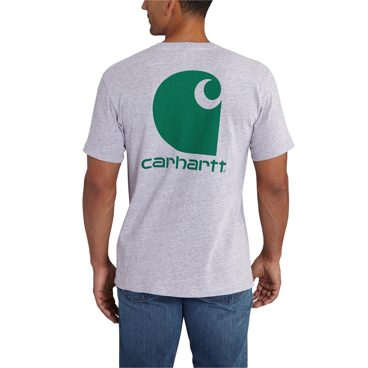 Carhartt Men's Maddock Graphic Shamrock Branded C Short Sleeve T Shirt
