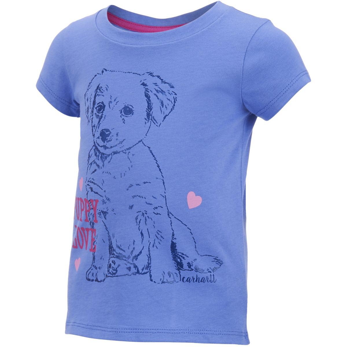 Carhartt Infant and Toddler Girls' Puppy Love Tee