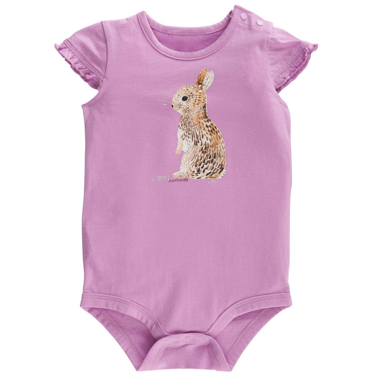 Carhartt Infant Girls' Bitty Bunny Bodyshirt