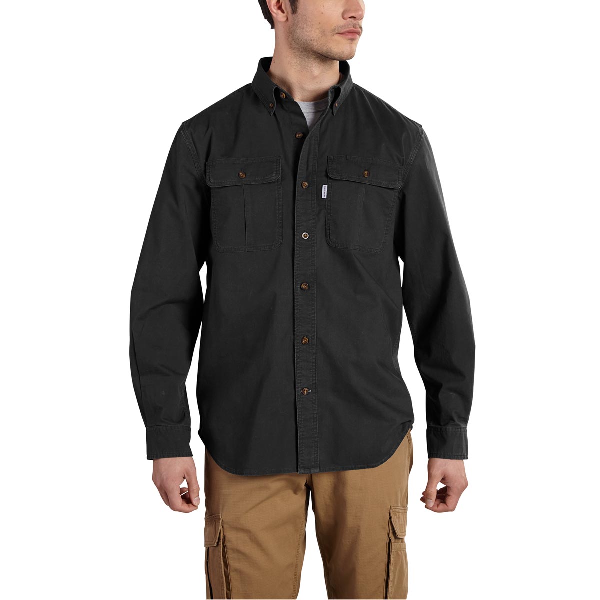 Carhartt Men's Long Sleeve Solid Work Shirt Discontinued Pricing