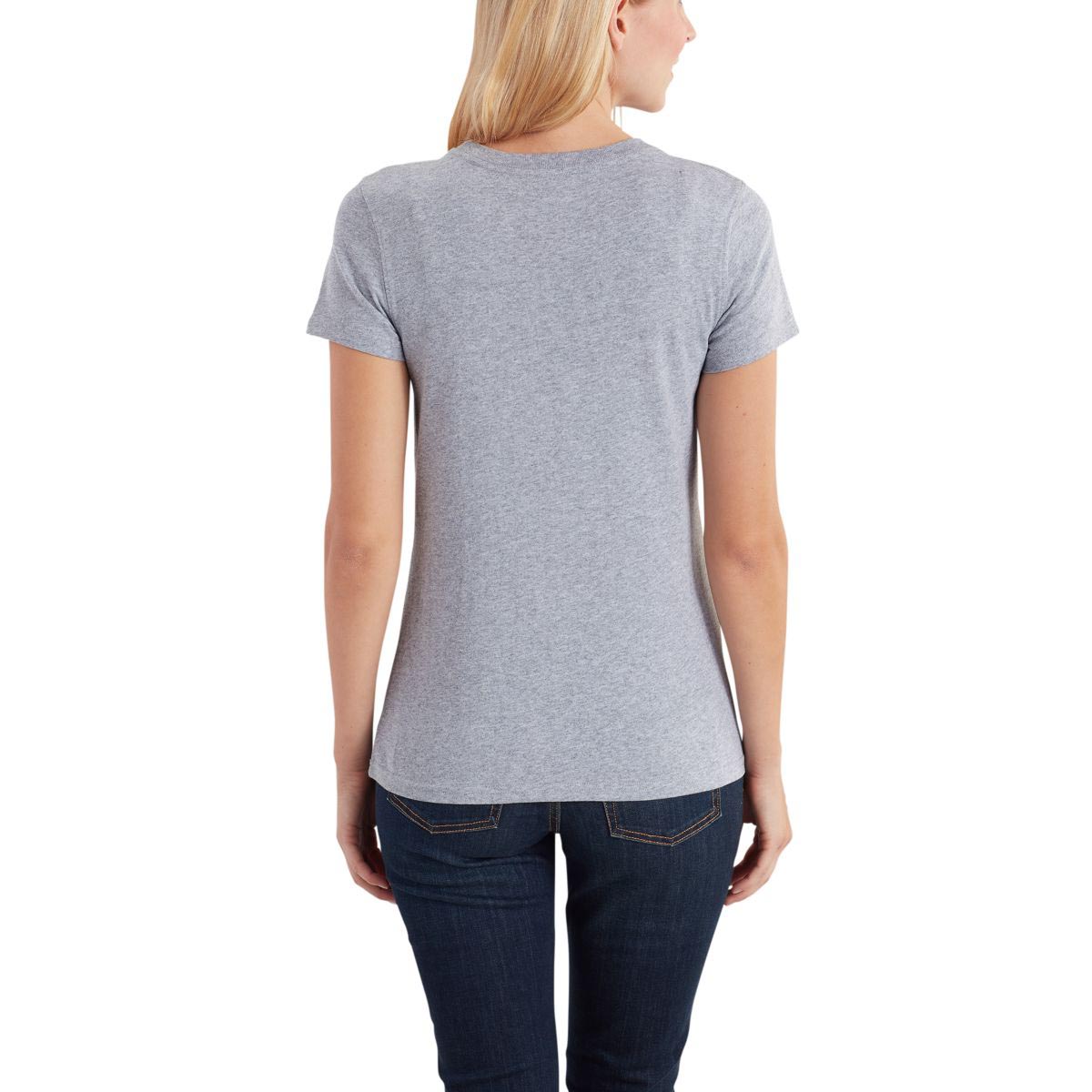 Carhartt Womens Lubbock Graphic American Branded C Short Sleeve T Shirt