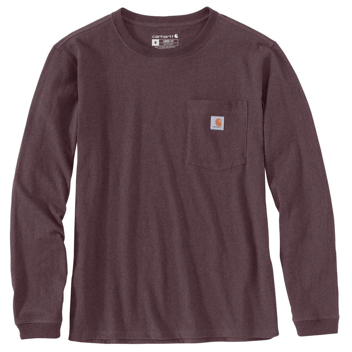 Carhartt Women's WK126 Workwear Pocket Long Sleeve T-Shirt - Discontinued Pricing