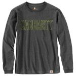 Carhartt Men's Workwear Block Logo Graphic LS T-Shirt
