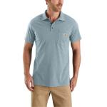 Carhartt Men's Force Cotton Delmont Pocket Polo - Discontinued Pricing