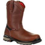 Rocky Men's Rams Horn WP Comp Toe Pull-On Work Boot